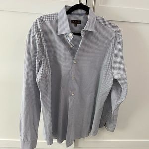 Never worn Ben Sherman checkered dress shirt. Size L